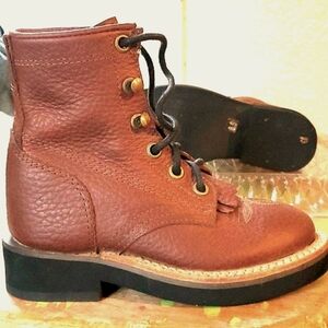 Acme lace up boots